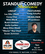 Laughing Stock Comedy night